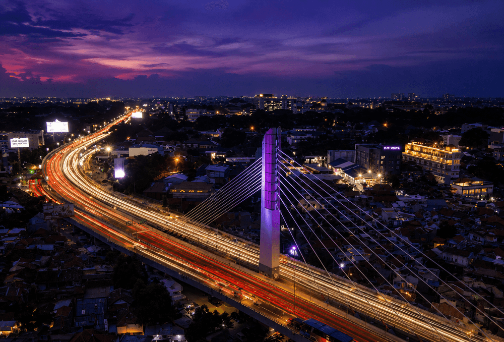 Whoosh Train and Bandung City